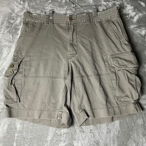 Polo Ralph Lauren Classic Chino Cargo Shorts Men Size 40 Olive Green Khaki